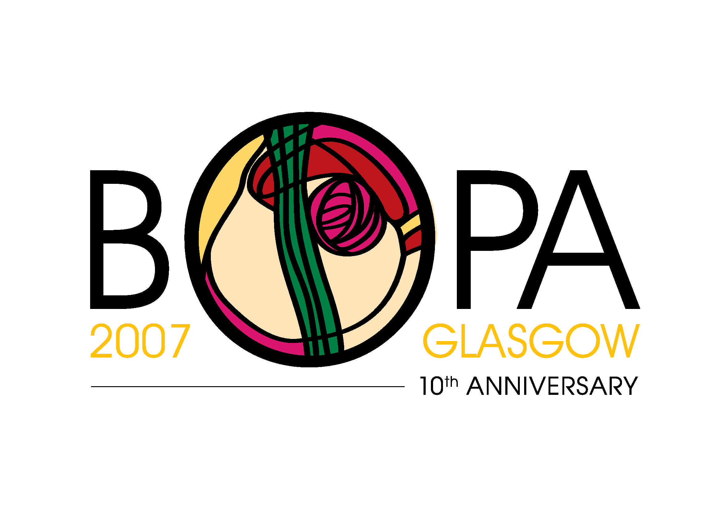 10th Annual BOPA Symposium Glasgow 2007 logo