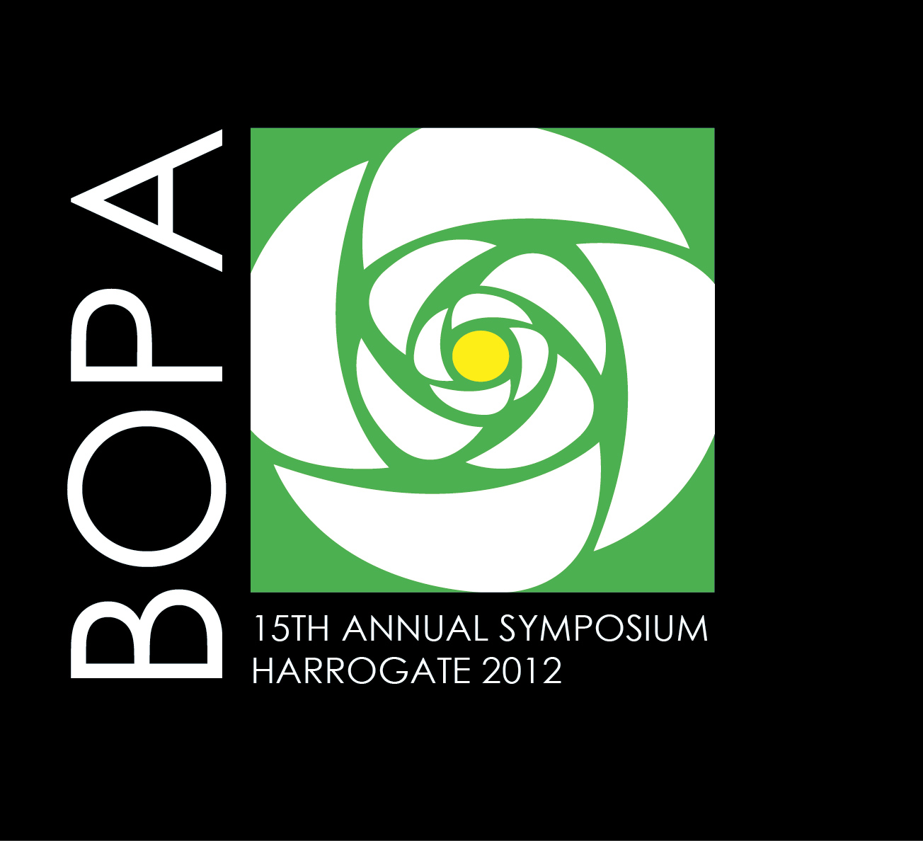 15th Annual BOPA Symposium Harrogate 2012 logo