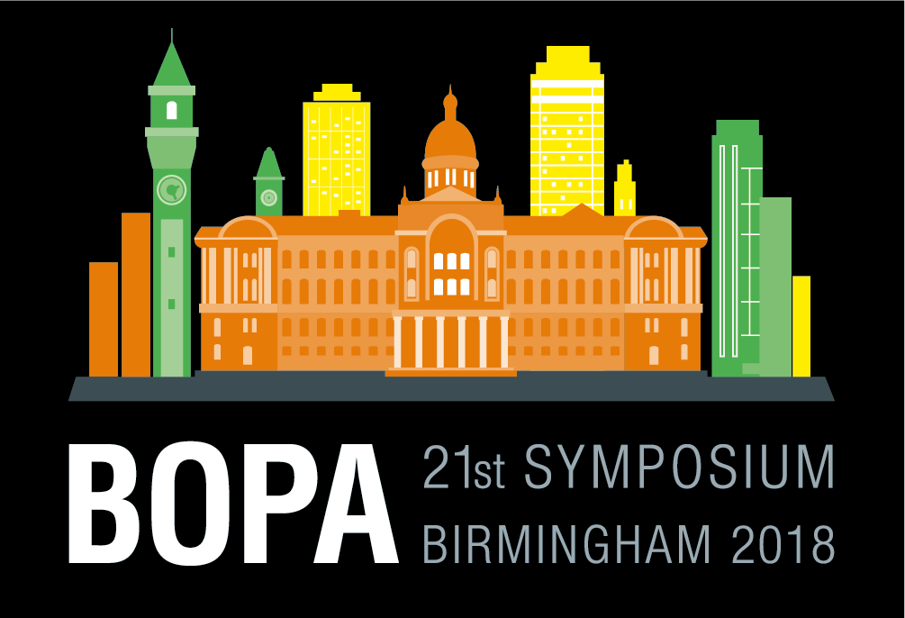 21st Annual BOPA Symposium Birmingham 2018 logo