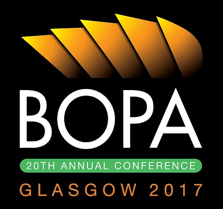 20th Annual BOPA Symposium Glasgow 2017 logo