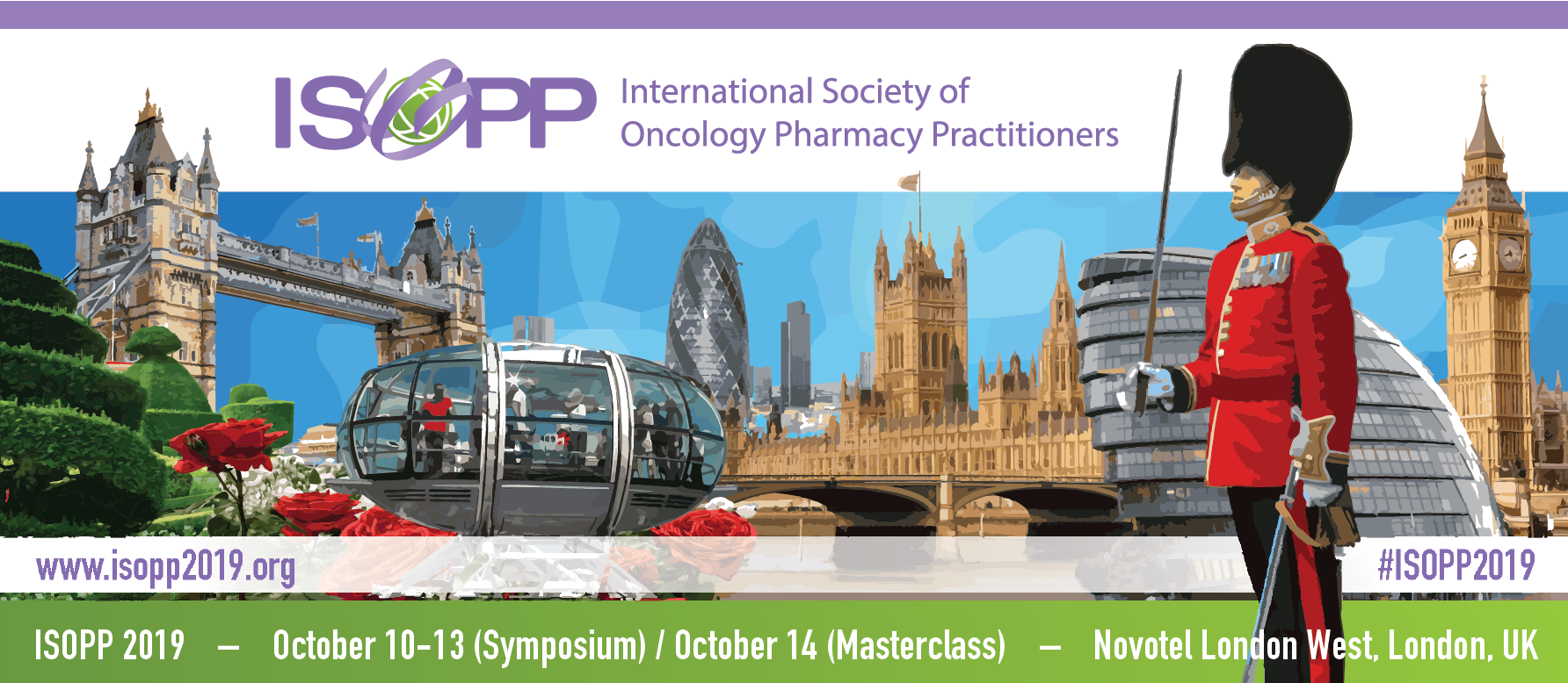 22nd Annual BOPA/ISOPP Symposium London 2019 logo