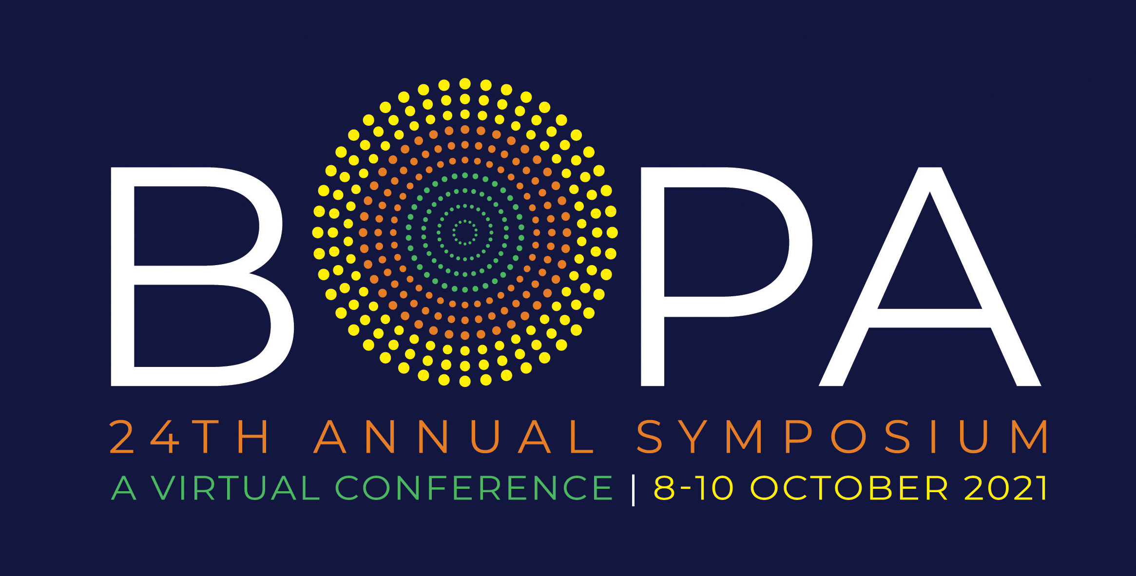 24th Annual BOPA Symposium –  Virtual 2021 logo