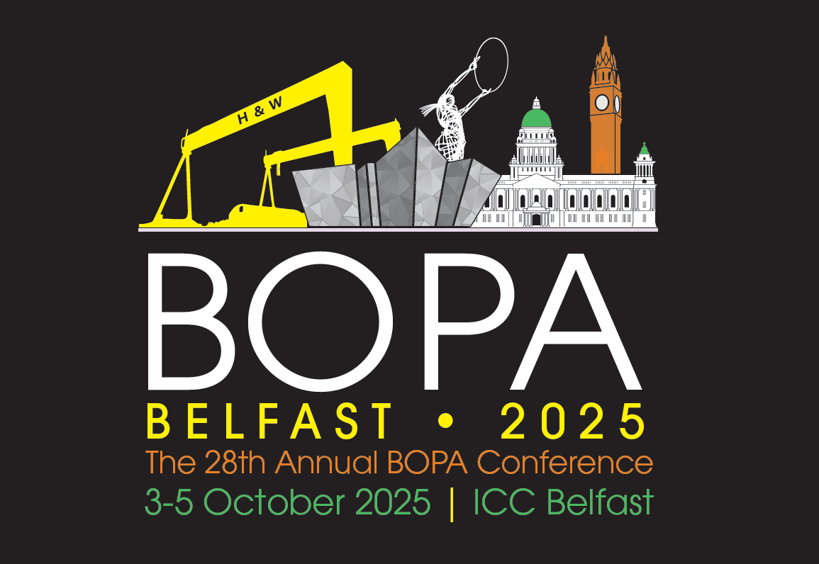 28th Annual BOPA Conference – Belfast 2025 logo